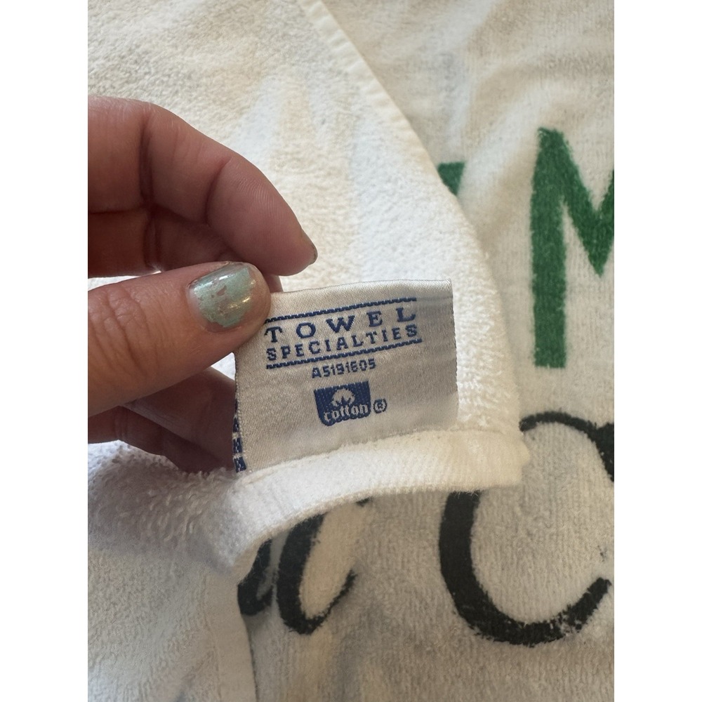 Vintage Meadow Mill Athletic Club USSRA 2004 Towel Squash Racket Baltimore MD - Picture 7 of 9